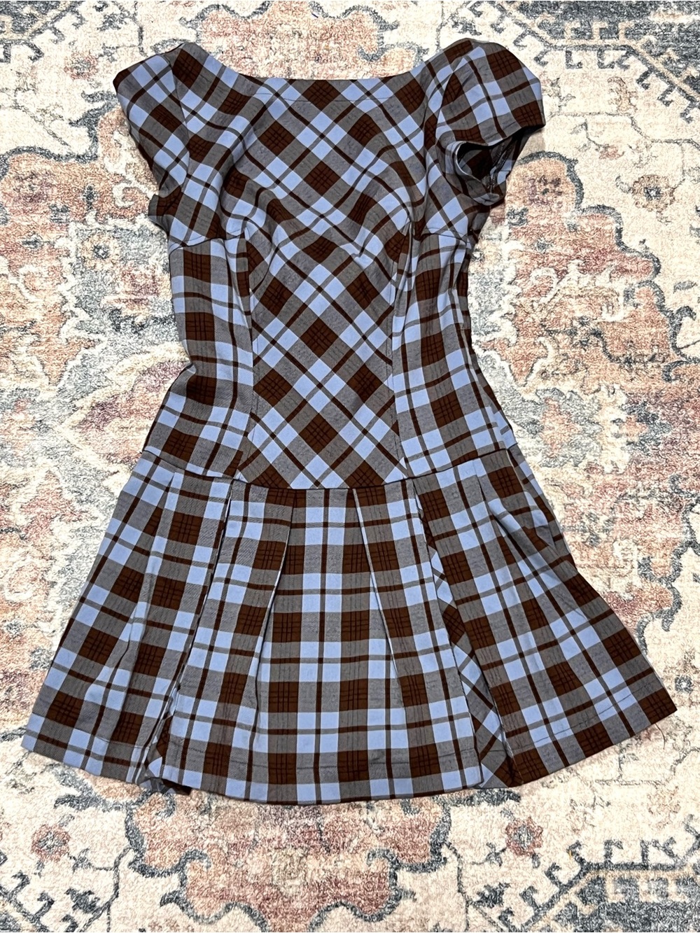 Urban Outfitters UO Bryan Tie-Back Mini Dress